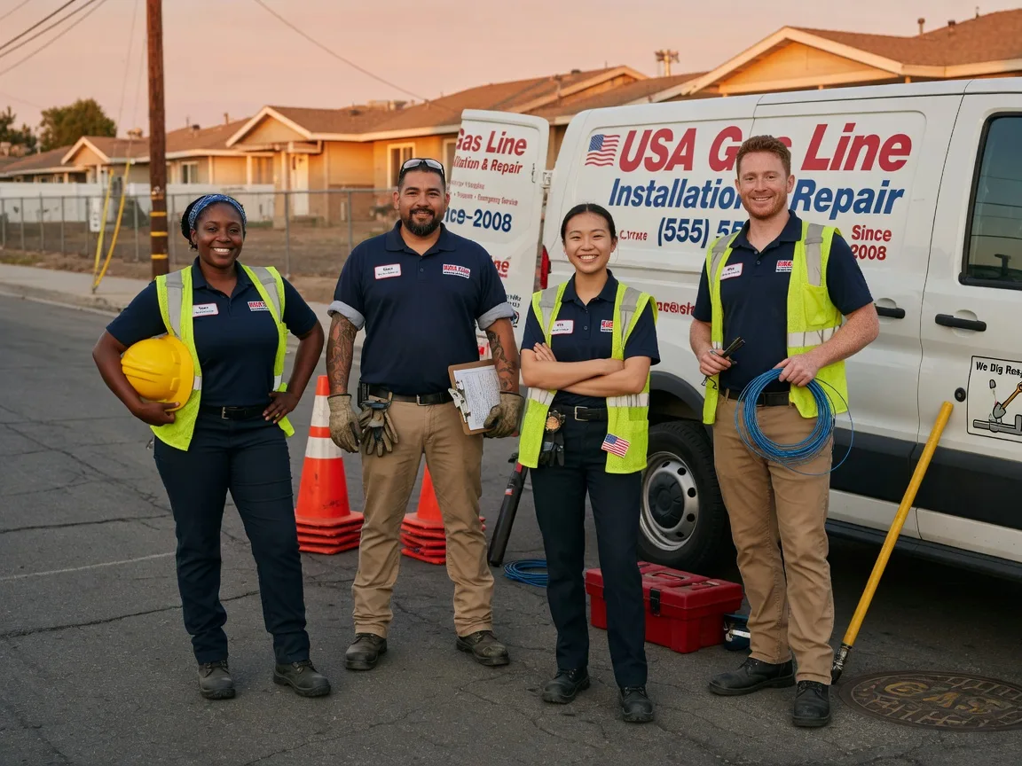 Gas Line Installation company in Leipsic, OH